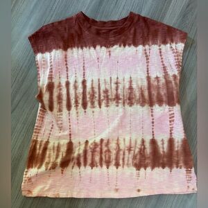3 for $20–Universal Thread Tie-Dye Tee - Brown and Pink